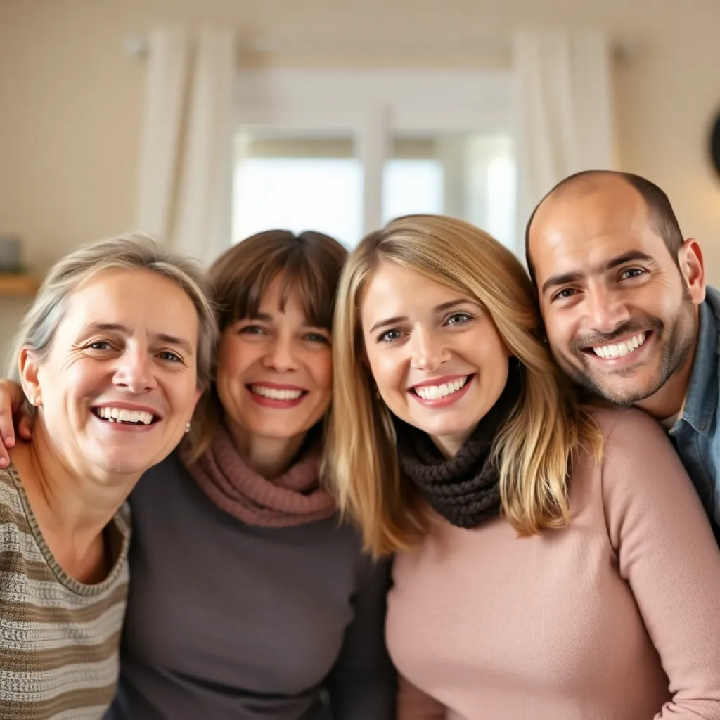 Portrait von Familie Müller aus Hamburg
